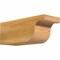 Ekena Millwork Del Monte Rough Sawn Rafter Tail, Western Red Cedar, 6"W x 6"H x 16"L RFT06X06X16DEL00RWR - alternate 1